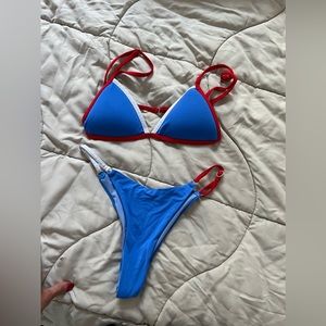 ONE ONE Swim Red White & Blue Bikini